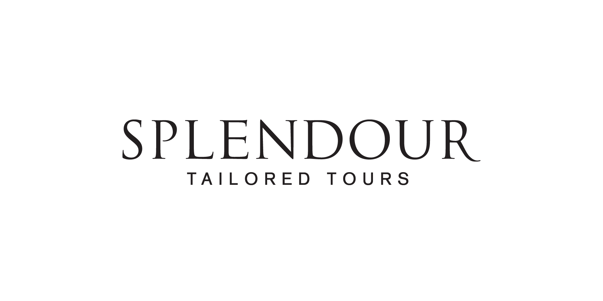 splendour tailored tours branding